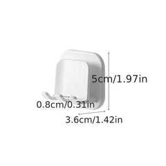 Wall Mounted Toothbrush Holder Storage Rack Bathroom Hook