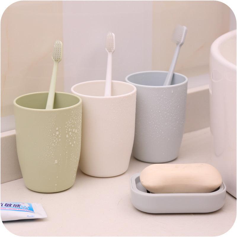 1pc Unbreakable Reusable Plastic Toothbrush Cup