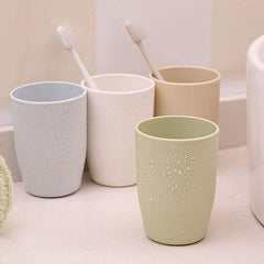 1pc Unbreakable Reusable Plastic Toothbrush Cup