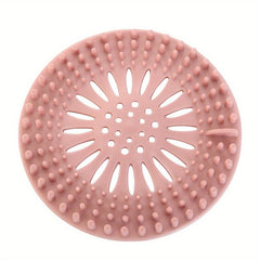 Silicone Floor Drain Cover Hair Catcher Anti Odor Filter Bathroom Essential