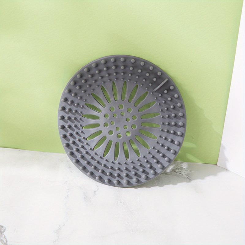 Silicone Floor Drain Cover Hair Catcher Anti Odor Filter Bathroom Essential