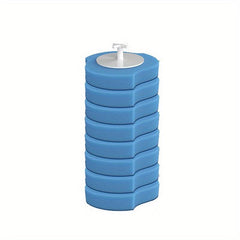 Disposable Toilet Brush With Cleaner Refills Bathroom Cleaning Set