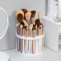 Makeup Brush & Pencil Holder Desk Stand - Multifunctional Storage Box