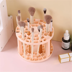 Makeup Brush & Pencil Holder Desk Stand - Multifunctional Storage Box
