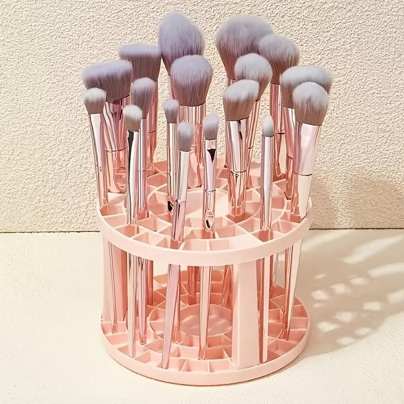 Makeup Brush & Pencil Holder Desk Stand - Multifunctional Storage Box