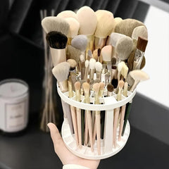 Makeup Brush & Pencil Holder Desk Stand - Multifunctional Storage Box