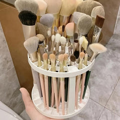 Makeup Brush & Pencil Holder Desk Stand - Multifunctional Storage Box