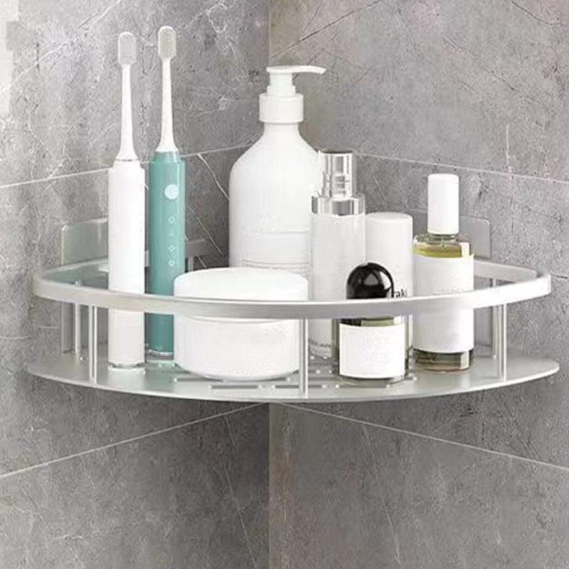 Wall Mounted Bathroom Storage Rack Triangular Toilet Kitchen Storage