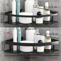 Wall Mounted Bathroom Storage Rack Triangular Toilet Kitchen Storage