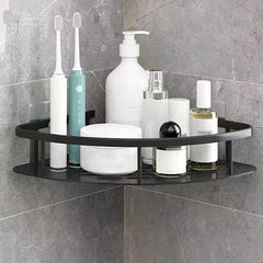 Wall Mounted Bathroom Storage Rack Triangular Toilet Kitchen Storage