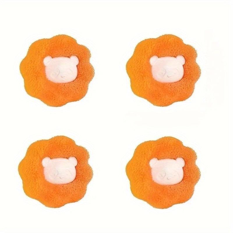4pcs Washing Machine Sticky Hair Artifact Cat Hair Remover