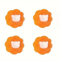 4pcs Washing Machine Sticky Hair Artifact Cat Hair Remover