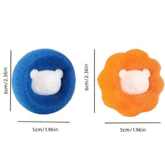 4pcs Washing Machine Sticky Hair Artifact Cat Hair Remover