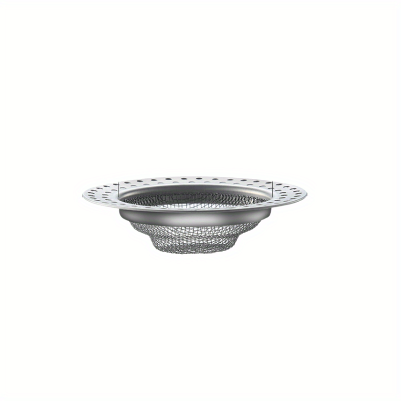 2pcs Stainless Steel Floor Drain Filter Anti-clogging Sink Filter