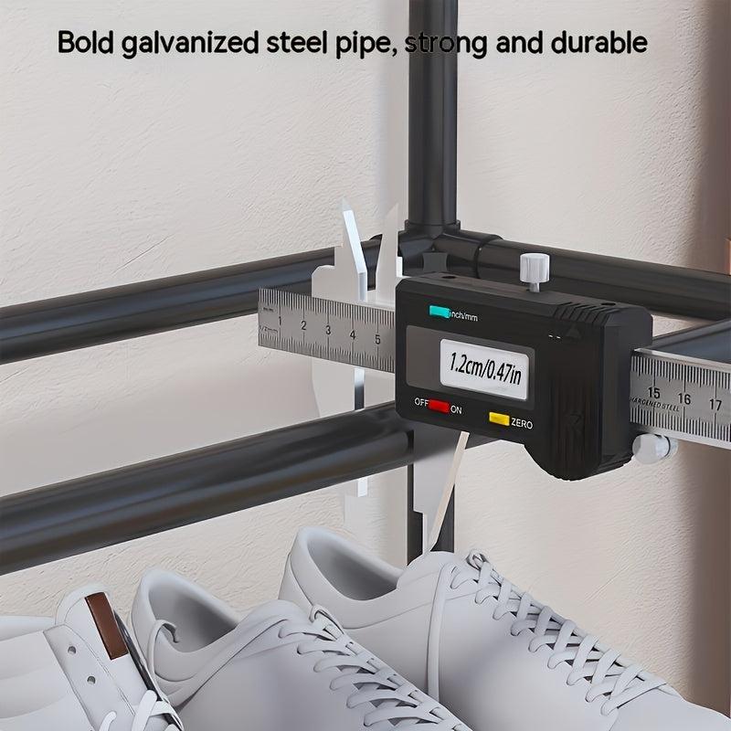 6 Tier Shoe Rack Standing Storage Shelves Space Saving Bookshelf