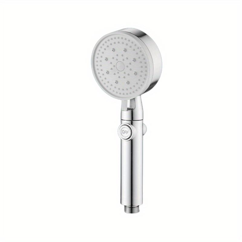 5-Speed Pressurized Shower Head 10.2 inch Silvery