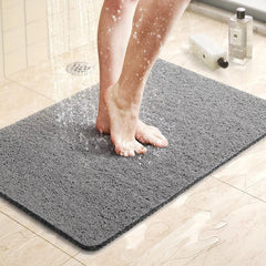 Soft Non Slip Loofah Shower Mat for Safe and Comfortable Showering
