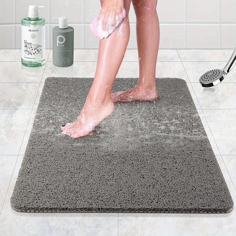 Soft Non Slip Loofah Shower Mat for Safe and Comfortable Showering