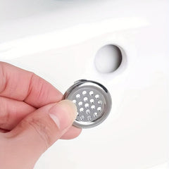 2pcs Plastic Drain Plug for Bathroom Sink Prevents Overflow and Leaks