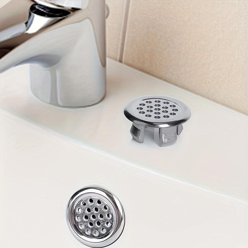 2pcs Plastic Drain Plug for Bathroom Sink Prevents Overflow and Leaks