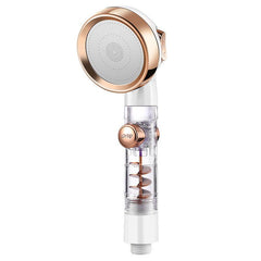 Turbocharged Shower Head High Pressure 3 Modes Shower Body Spray Filter Bathroom