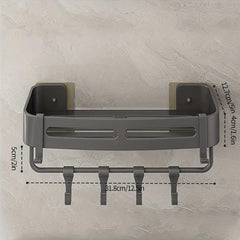 Wall Mounted Bathroom Storage Rack Hanging Shelf Triangle Bathroom Tray