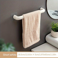 Self Adhesive Towel Rail Wall Mounted Bathroom Towel Holder