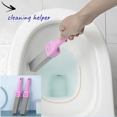 2pcs Long Handle Pumice Stone Cleaning Stick for Toilets, Sinks, Showers