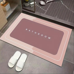 Soft Non Slip Bath Rug Quick Drying Carpet