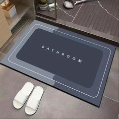 Soft Non Slip Bath Rug Quick Drying Carpet