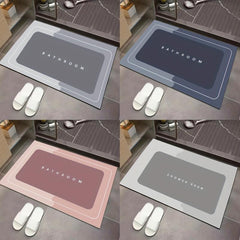 Soft Non Slip Bath Rug Quick Drying Carpet