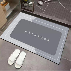 Soft Non Slip Bath Rug Quick Drying Carpet