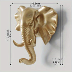 Creative Animal Coat Hook Single Wall Hook for Bathroom Entrance Decor