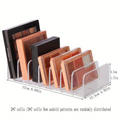 Eyeshadow Palette Storage Tray Makeup Blush Powder Organizer