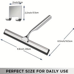 Shower Squeegee For Glass Doors Bathroom Glass Cleaner 9.8 Inch