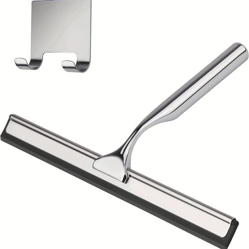Shower Squeegee For Glass Doors Bathroom Glass Cleaner 9.8 Inch