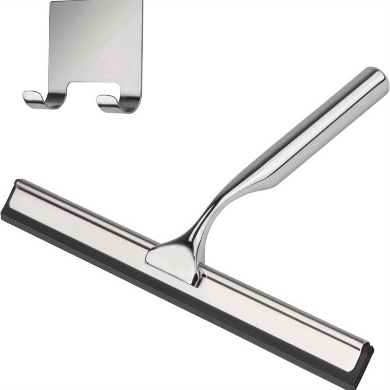 Shower Squeegee For Glass Doors Bathroom Glass Cleaner 9.8 Inch