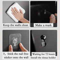 Toilet Paper Holder With Shelf Stainless Steel
