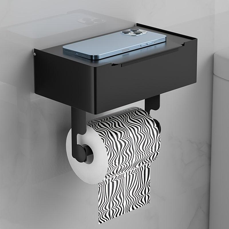 Toilet Paper Holder With Shelf Stainless Steel