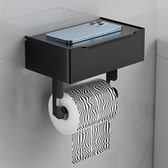 Toilet Paper Holder With Shelf Stainless Steel
