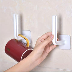 2pcs Toilet Roll Holder Wall Mounted Paper Rack for Bathroom