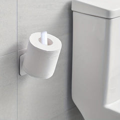 2pcs Toilet Roll Holder Wall Mounted Paper Rack for Bathroom