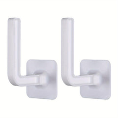 2pcs Toilet Roll Holder Wall Mounted Paper Rack for Bathroom
