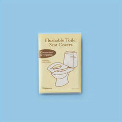 80Pcs Toilet Seat Covers Flushable Biodegradable for Adults Potty Training