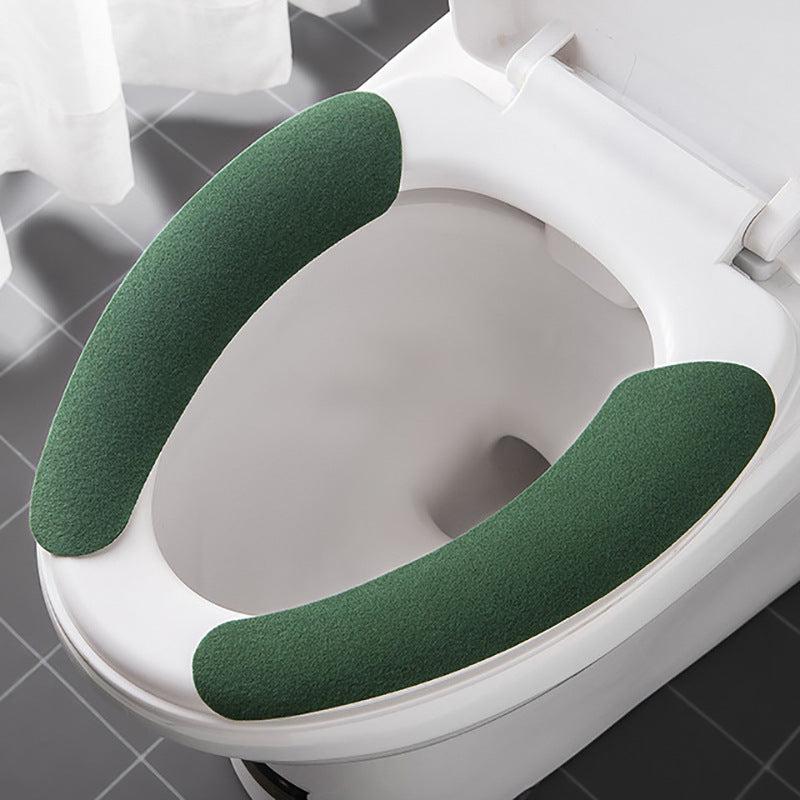 Warm Non-Slip Toilet Seat Cover for Winter Bathroom