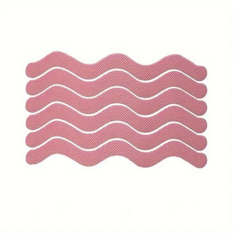 12pcs Anti-slip Wavy Non-slip Tub Sticker S Shape Bathroom Safety Strips