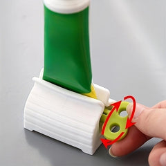3pcs Manual Toothpaste Squeezer Plastic Tube Dispenser Holder for Bathroom