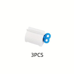 3pcs Manual Toothpaste Squeezer Plastic Tube Dispenser Holder for Bathroom