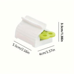 3pcs Manual Toothpaste Squeezer Plastic Tube Dispenser Holder for Bathroom