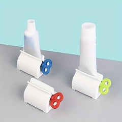 3pcs Manual Toothpaste Squeezer Plastic Tube Dispenser Holder for Bathroom